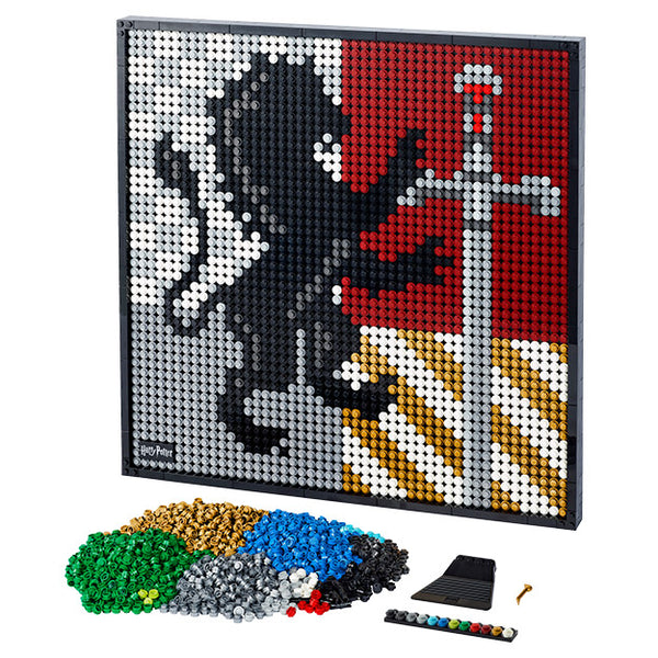 LEGO Art Harry Potter Hogwarts Crests