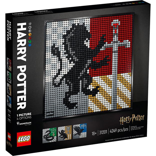 LEGO Art Harry Potter Hogwarts Crests - 31201